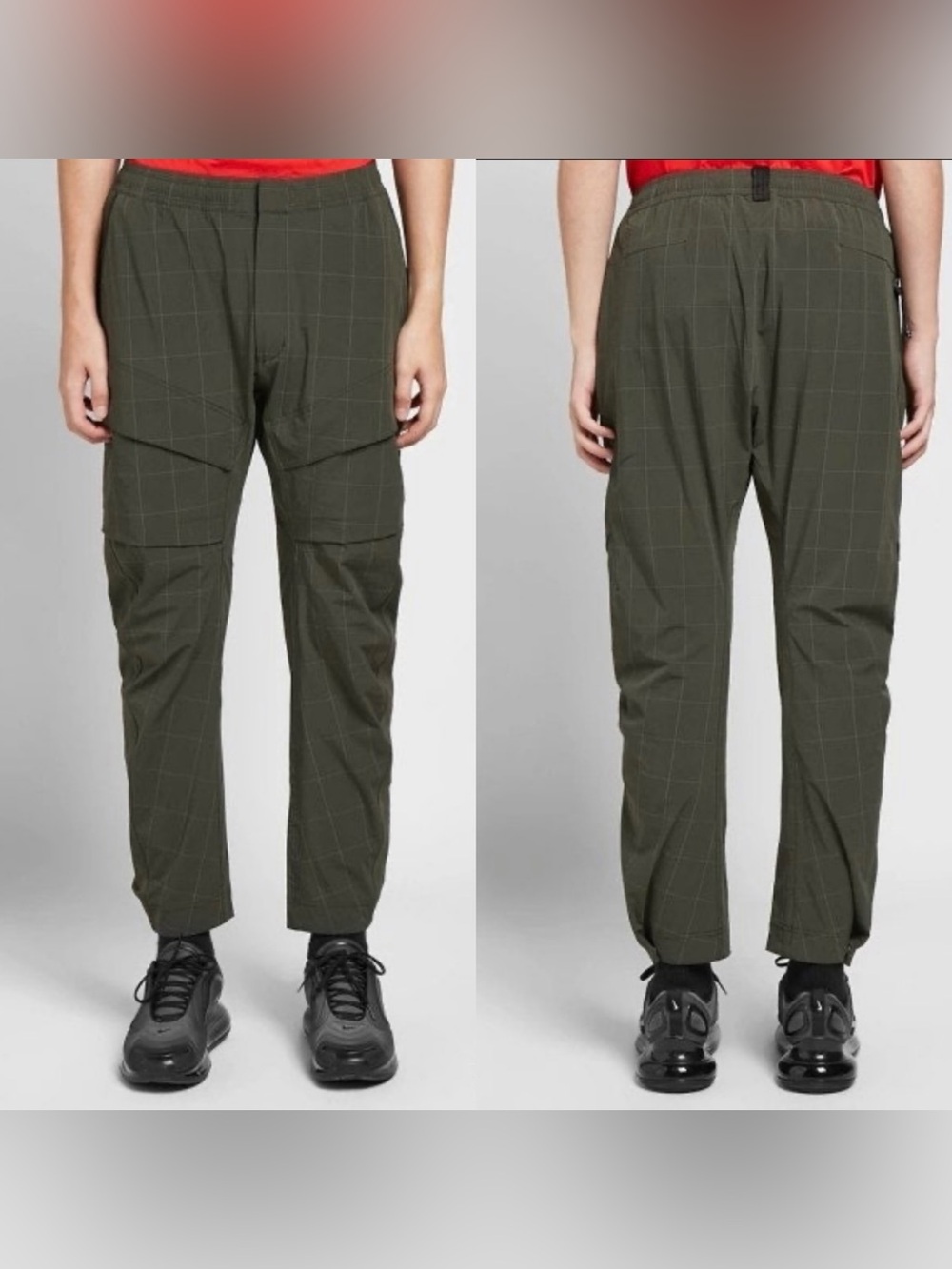 Nike Men’s Tech Pack Repel Woven Cargo Pants Sz S Olive Green BV4443-355 NWOT